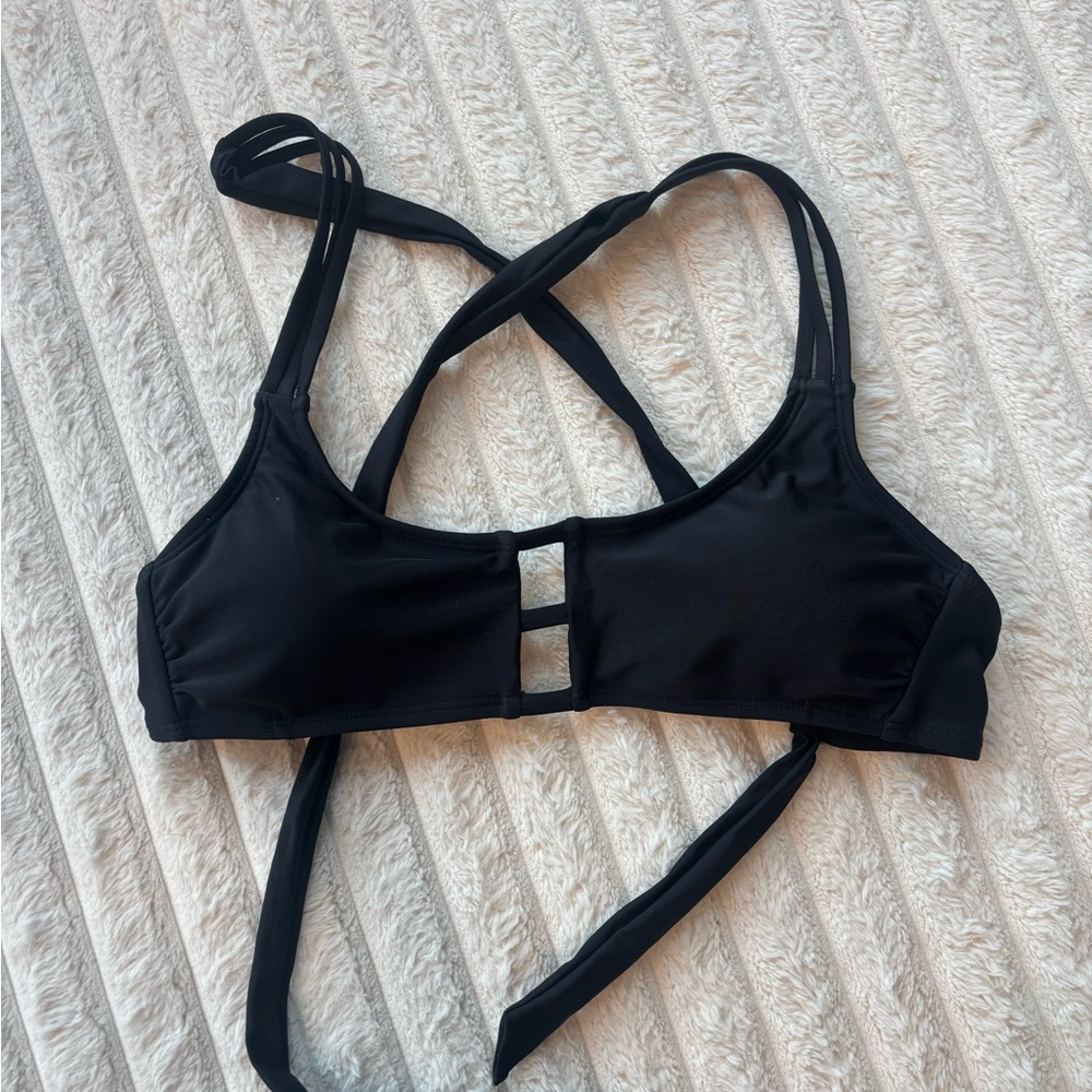 Endless Waves Black Bikini Top